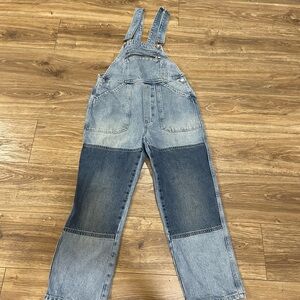 BDG Blue Paneled Jeans